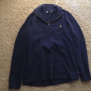 XX SOLD Ralph Lauren Men's quarter zip XX
