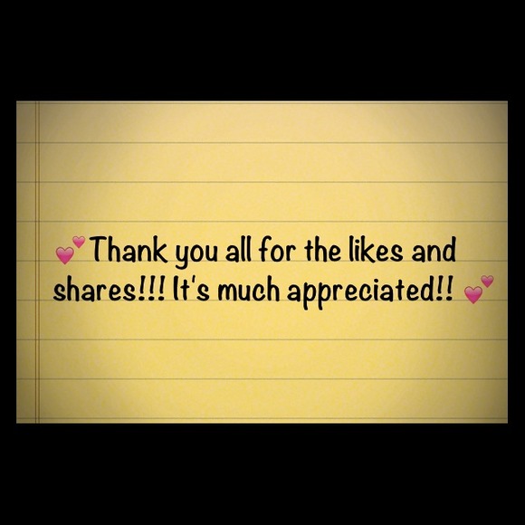 💖Thank you for the likes and shares!! 💖