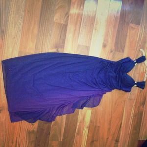 Price reduced!!! Purple sparkling formal dress