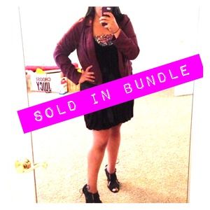 Black with beaded detail strapless dress