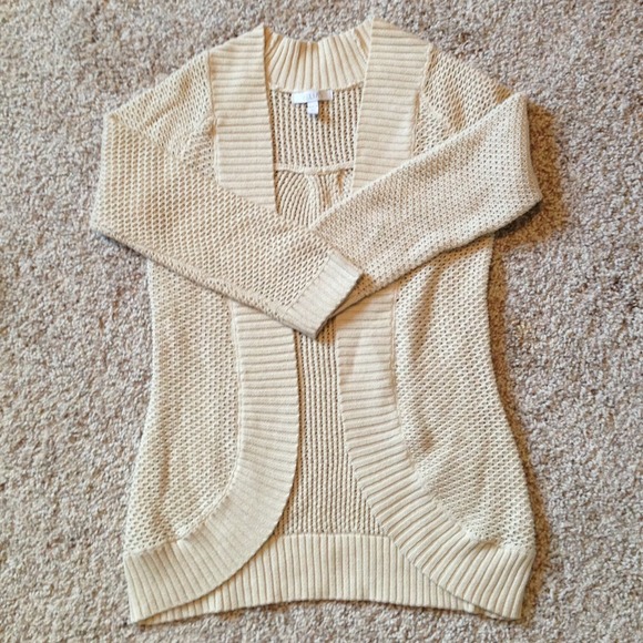 Tan sweater - Delia's XS fits like a small