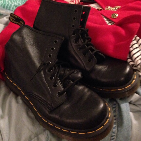 Dr. Martens 1460 black combat style boot