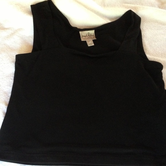 Two-piece black dress