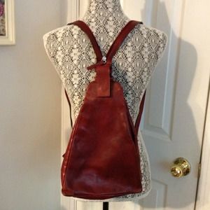 Wilson's Italian Leather Backpack or Shoulder pack