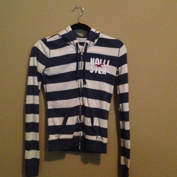Striped Hollister Jacket