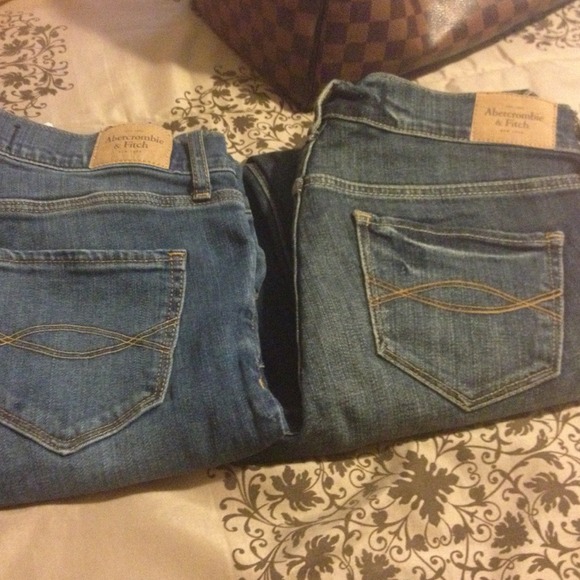 Abercrombie & Fitch Denim - Bundle A&F skinny jeans one is 4 r and the other
