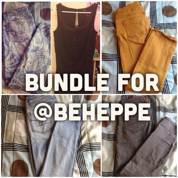 Bundle @beheppe!! 5 for $33!!