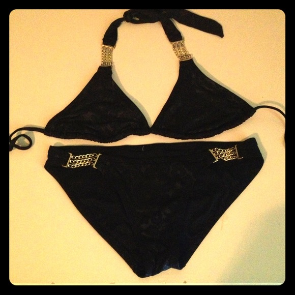 Black Leopard Bikini