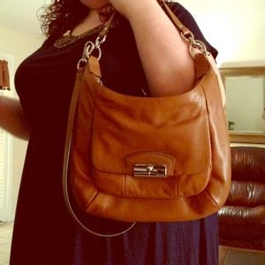 Camel coach purse-NEVER WORN