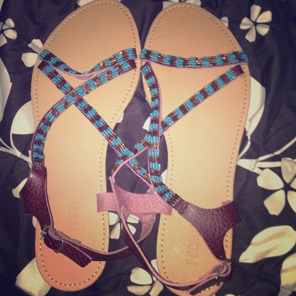 F21 sandals
