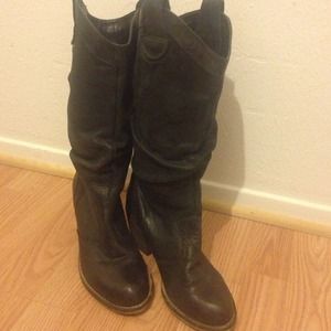 Aldo women's leather boots size 38