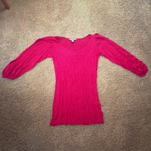 MNG Mango Red Soft Thin Cotton Sweater XS