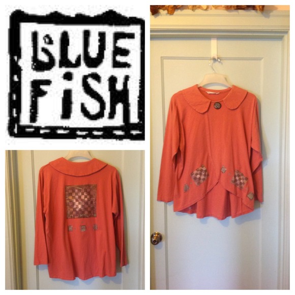 🐟 Sweet "Blue Fish" top ...