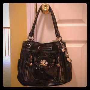 Black Kathy Van Zealand handbag.