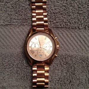 Michael Kors rose gold watch