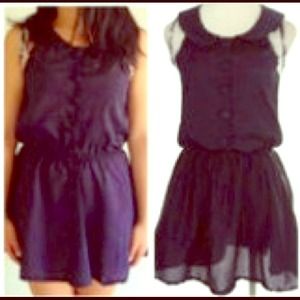 Button up with a doll collar