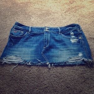 Jean skirt