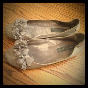 Steve Madden luxe canvas ballet flats