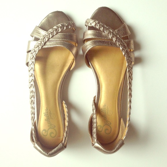 Seychelles Silver dress sandle size 7