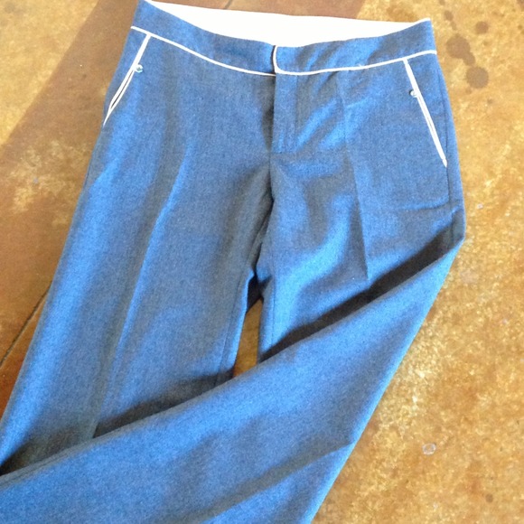 Rebecca Taylor gray trousers