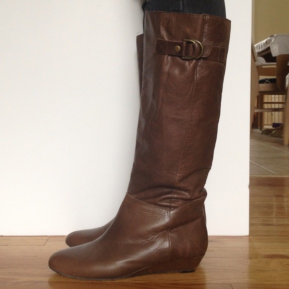 Brown Aldo boots size 7