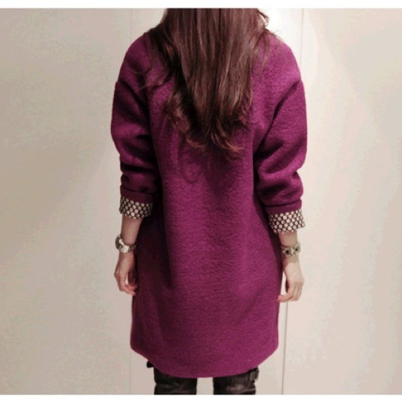 💗sold out--HP111713💗 Korean elegant long coat - Picture 3 of 4