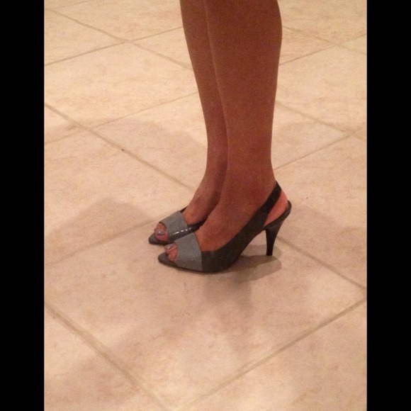 bi-color heels