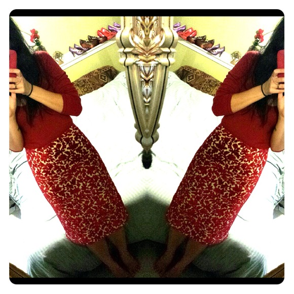Burnout skirt SOLD IN BUNDLE