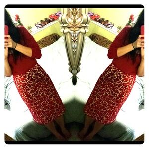 Burnout skirt SOLD IN BUNDLE