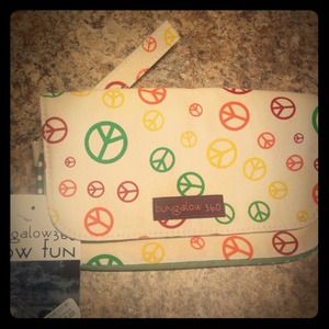 NWT Peace wristlet ✌