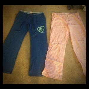 2 pairs of Victoria's Secret pajama pants