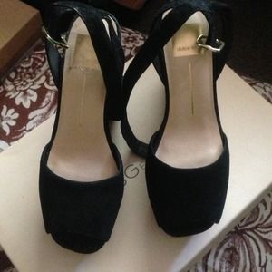 Dolce Vita wedge sandal black