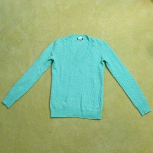 This is a J Crew cableknit sweater