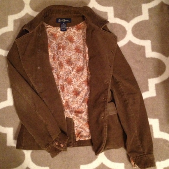 SOLD IN BUNDLE 🎉HOST PICK🎉Brown Corduroy Jacket - Picture 3 of 3