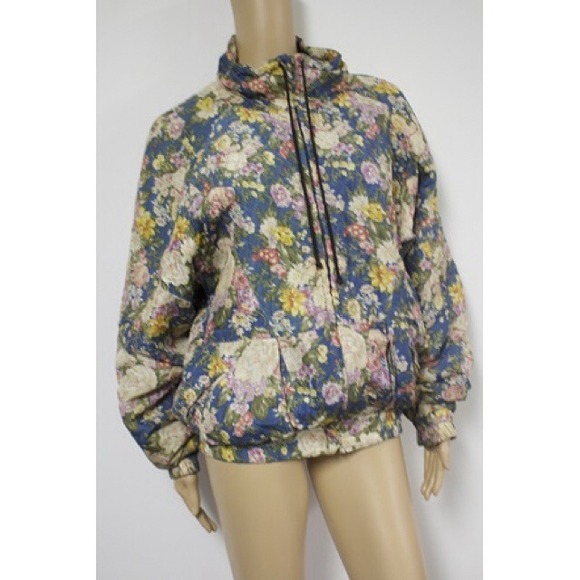 Vintage Floral Windbreaker - Picture 1 of 1