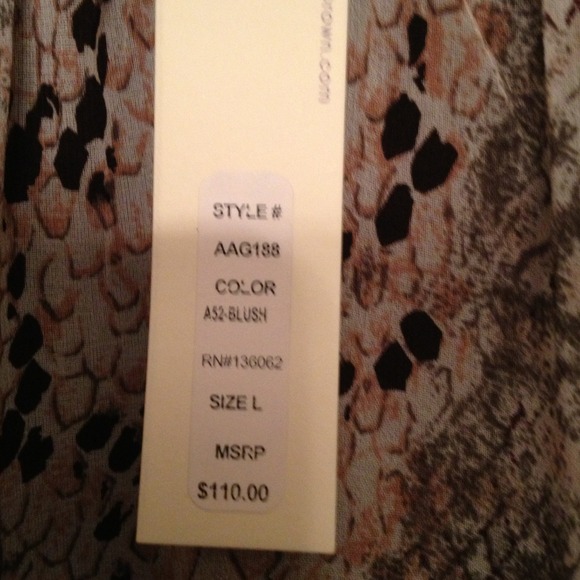 Sold::snakeskin pattern dress - Picture 3 of 4