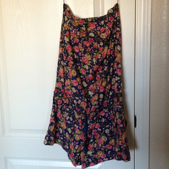 Floral romper bought in Barcelona Spain, used