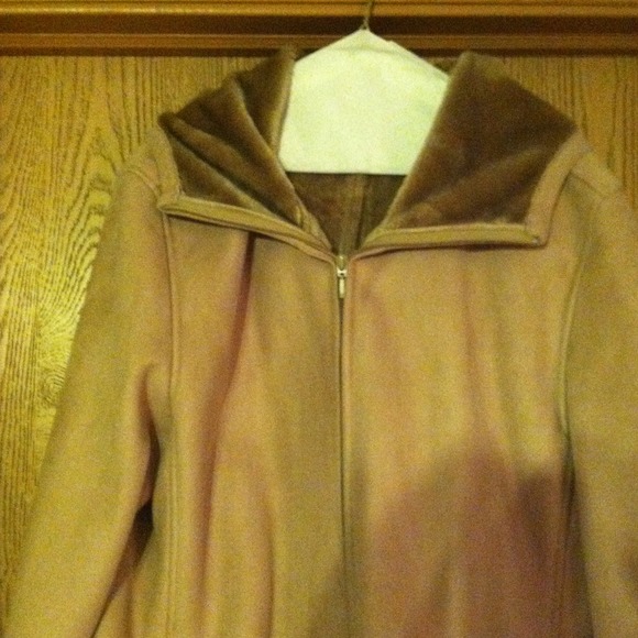 Beige Weatherproof Jacket, Size L - Picture 2 of 3