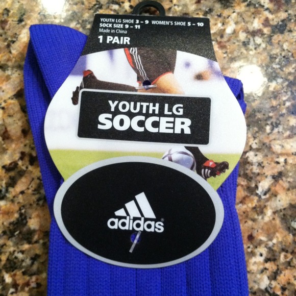 NWT Soccer Socks, Youth Lg Shoe (Women's  5-10)