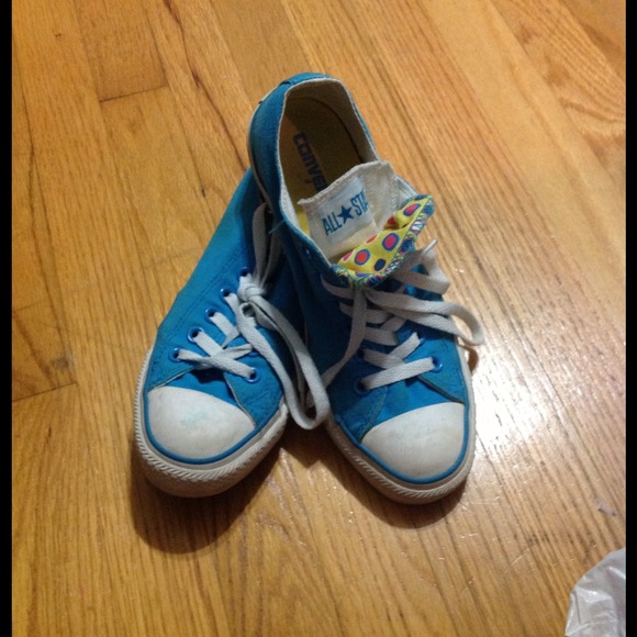 Blue Converse