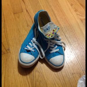 Blue Converse