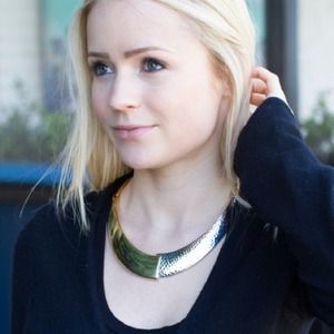 JewelMint Jewelry - Mixed Silver/Gold Metal Collar Necklace JewelMint Jewelry - Mixed Silver/Gold Metal Collar Necklace