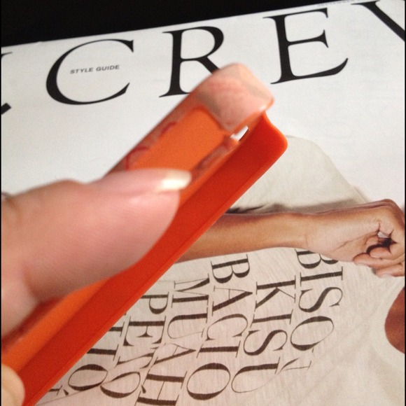 Jcrew orange IPhone 4/4s case - Picture 4 of 4
