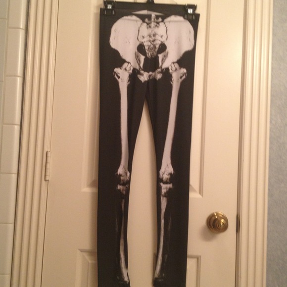 Skeleton leggings !