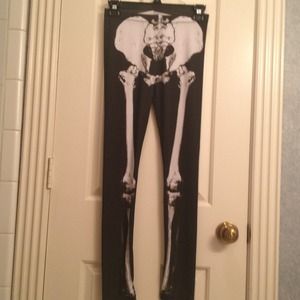 Skeleton leggings !