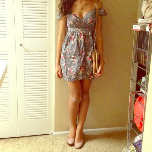 Vintage floral dress