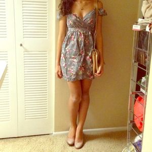 Vintage floral dress