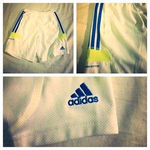 Adidas White Shorts