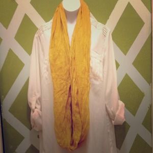 Mustard Infinity Scarf