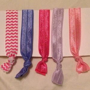 Fold Over Elastic Hair Ties